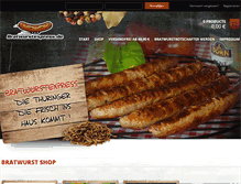 Tablet Screenshot of bratwurstexpress.de